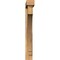 Ekena Millwork Imperial Block Smooth Bracket w/ Offset Brace, Western Red Cedar, 5 1/2"W x 38"D x 44"H BKT0604X38X44IMP05SWR - alternate 4
